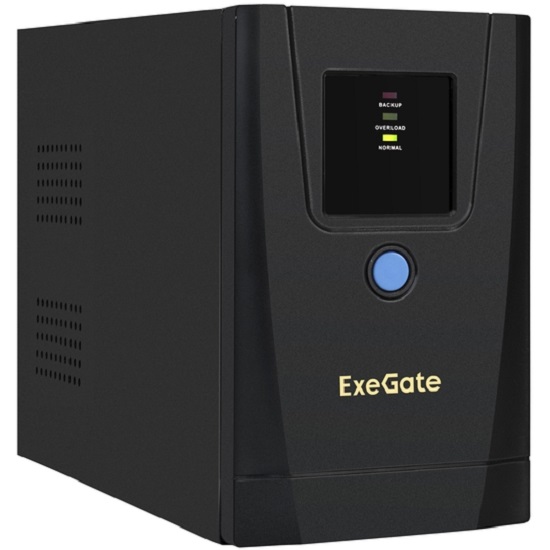 Источник бесперебойного питания ExeGate SpecialPro UNB-650.LED.AVR.1SH.2C13.RJ.USB