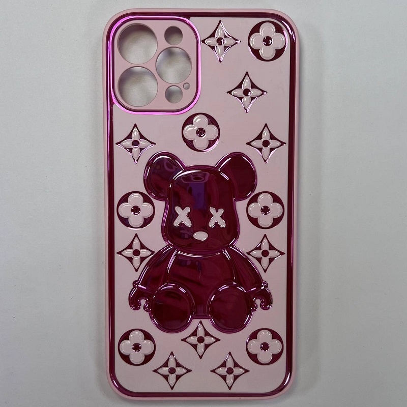 Задняя накладка BEARBRICK Kaws Power Bear LV для iPhone 12 Pro
