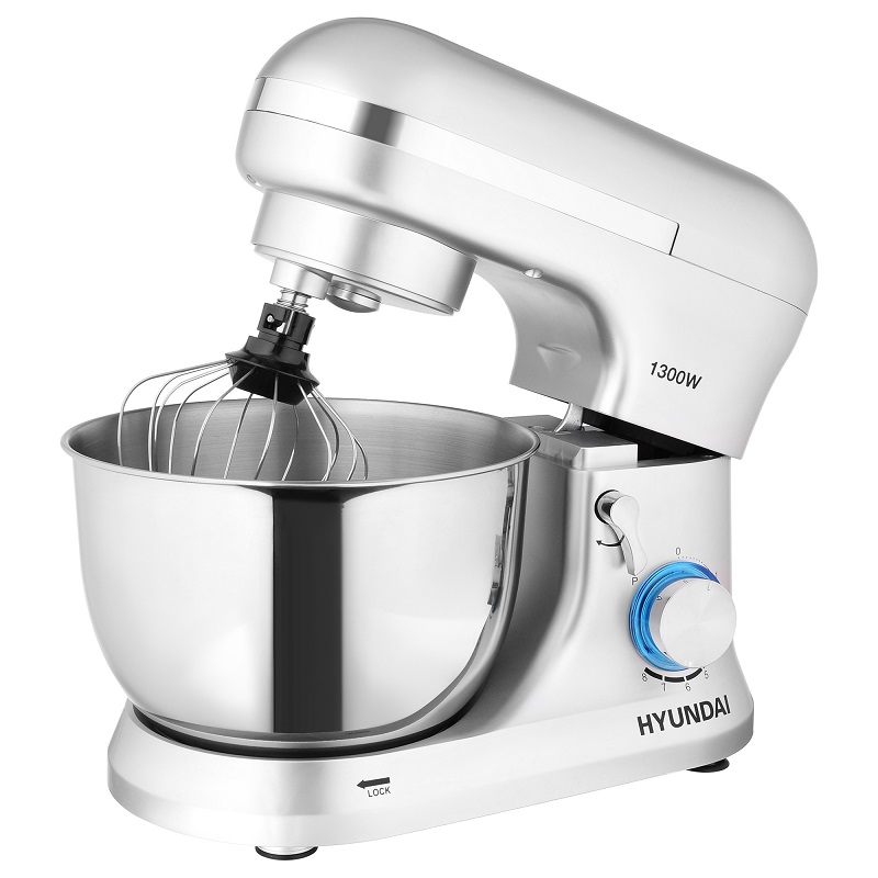 Планетарный миксер HYUNDAI HYM-S6551 серебристый