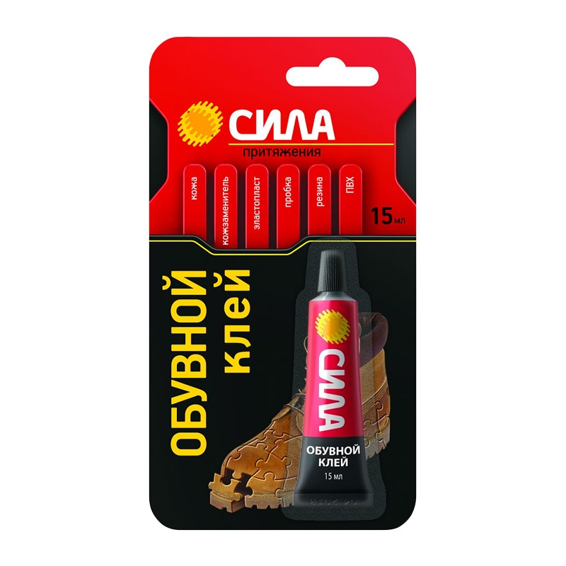 Супер-клей СИЛА 15 мл. BL-1