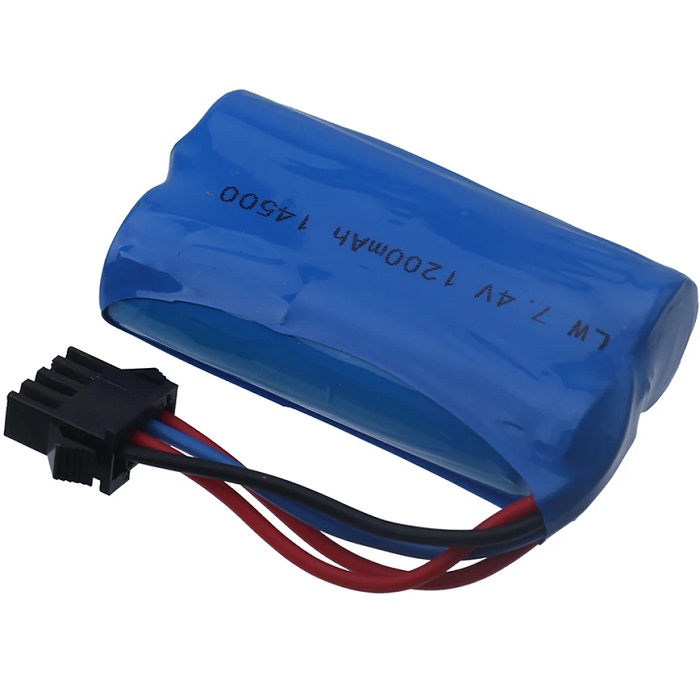 Литий-ионный Аккумулятор 7,4 в 1200 мАч 14500 стандартная вилка для электрических игрушек