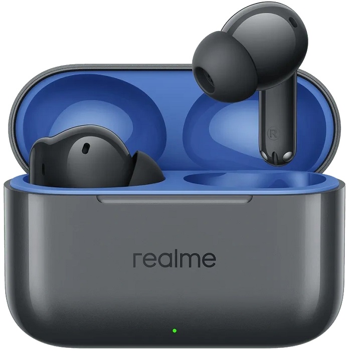 Наушники Realme Buds T200 серый (6941764462069)