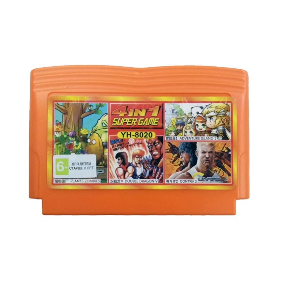 Картридж DENDY 4in1 YH8020