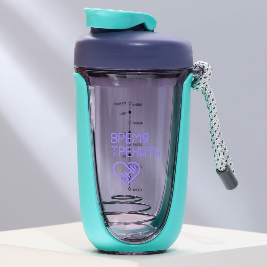 Шейкер «Время тренить», 550 мл 9616859