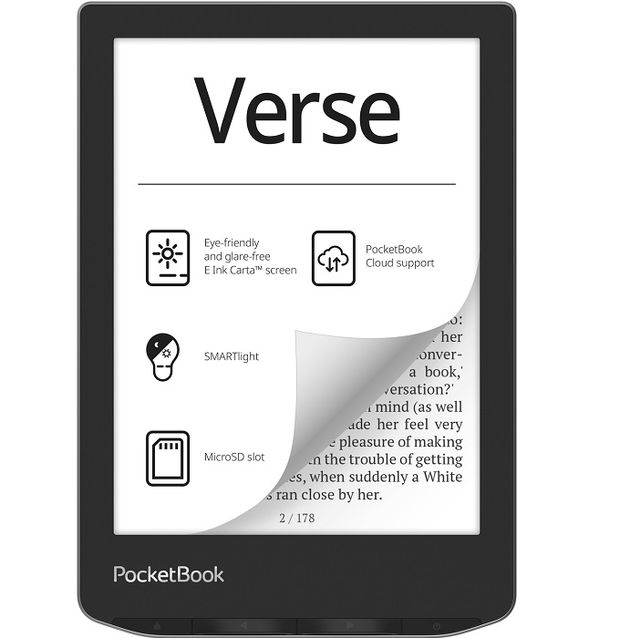 Электронная книга POCKETBOOK 629 Mist Grey CIS (PB629-M-CIS)