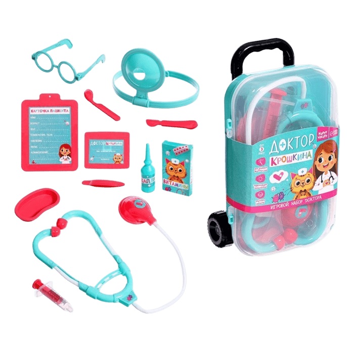 Набор доктора «Доктор Крошкина» в чемоданчике 9417597