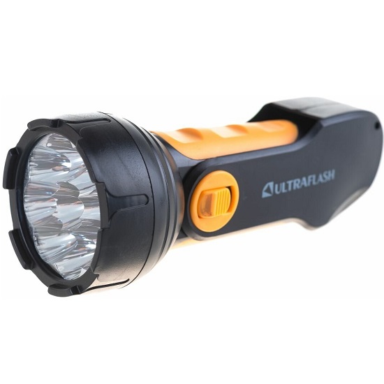 Фонарь ULTRAFLASH LED3816 черный/желтый