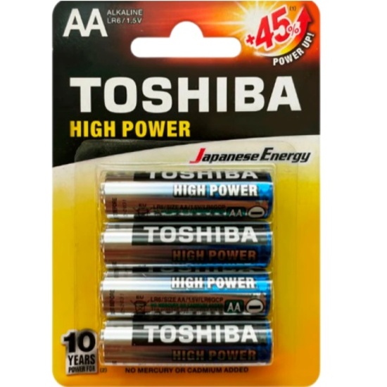 Элемент питания TOSHIBA LR06 BL-4