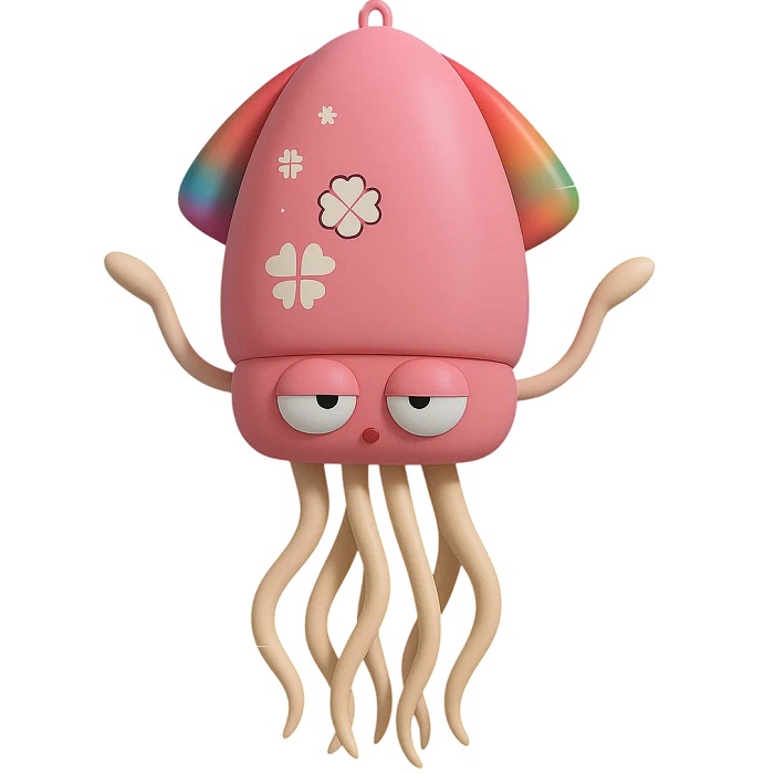 Игрушка Кальмар, ездит в разные стороны