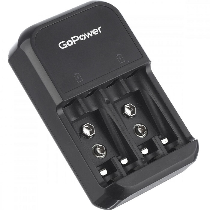Зарядное устройство GoPower iClever500 AA/AAA/Крона Ni-MH/Ni-Cd 4 слота (1/40/80)
