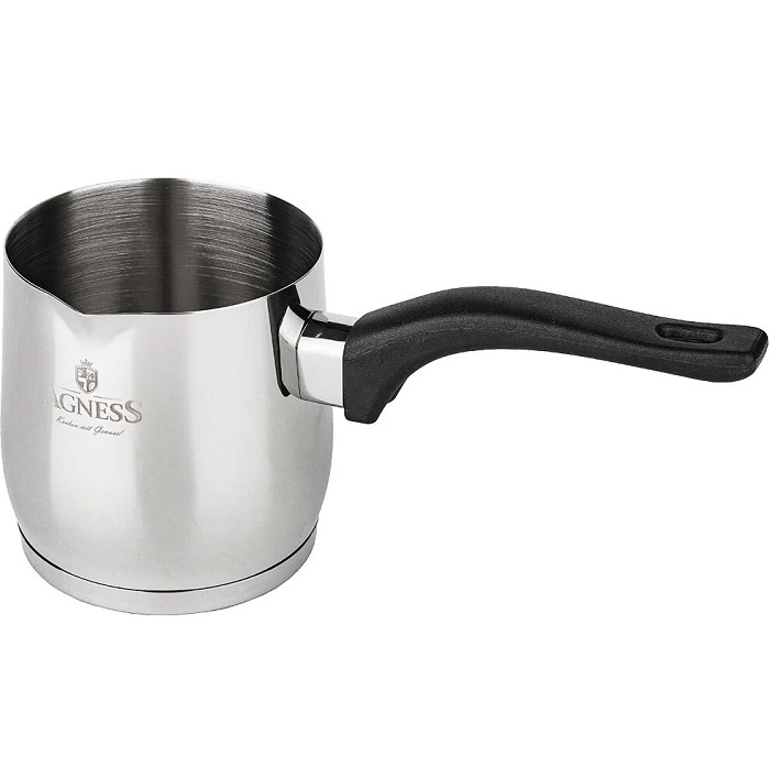 Турка AGNESS с индукционным дном, 600 мл, 9х9.5 см/ 914-051