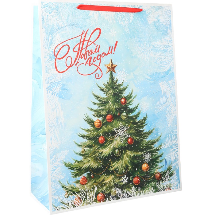 Пакет новогодний «С Новым годом», XXL 61×46×20 см 10484659