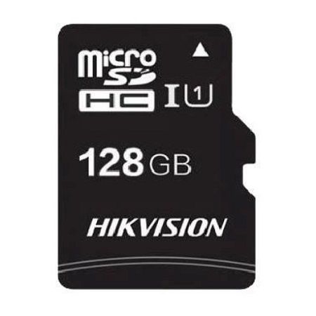 MicroSD 128Gb Hikvision Class 10 UHS-I U1  (92/40 Mb/s)  без адаптера (HS-TF-C1(STD)/128G/ZAZ01X00/OD)