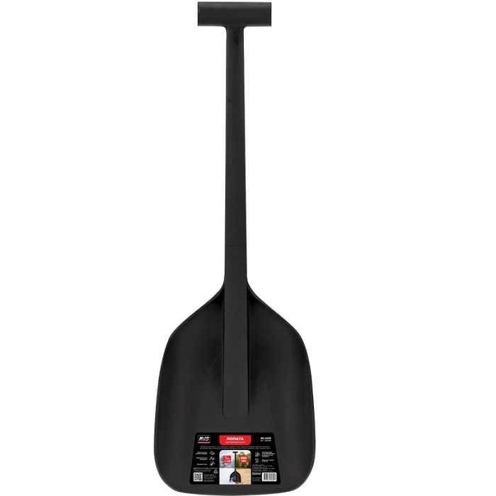 Лопата автомобильная AVS SS-2229 (цельнолитая)  (69см) полипропиленовая