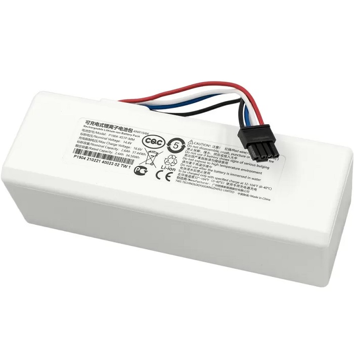 Аккумулятор P1904-4S1P-MM для робота пылесоса Xiaomi Mi Robot Vacuum Mop 1С, STYTJ01ZHM(2600mAh, 14.4V)