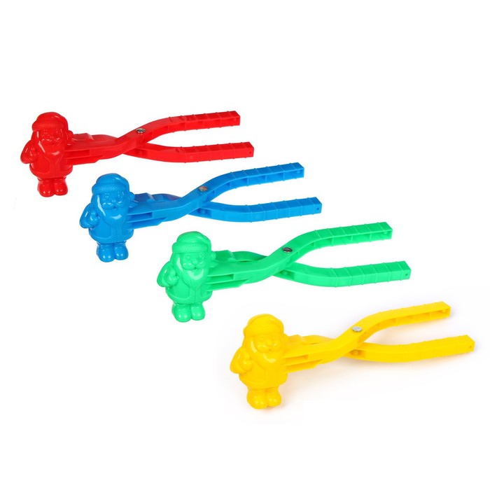 Набор снежколеп-песколеп «Дед Мороз» 22 × 8 × 4 см + конфетти 15 г, МИКС