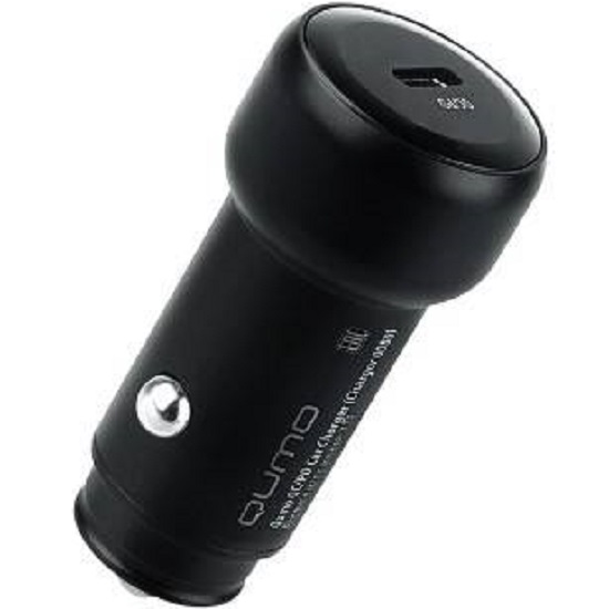 Авто ЗУ 1Type-C QUMO PD (Charger 0080) черный, 18Вт