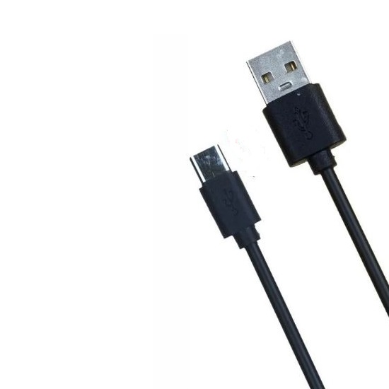 Кабель USB <-- > Type-C  1.0м (MRM) с удлиненным коннектором черный