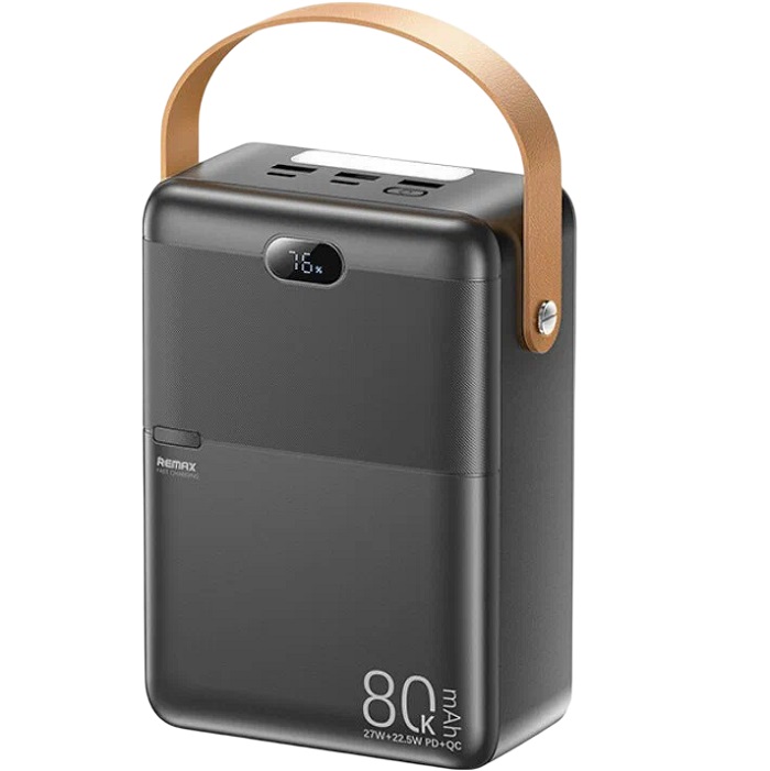 Внешний АКБ REMAX RPP-118 (80000mAh), черный, 22.5W, PD27W