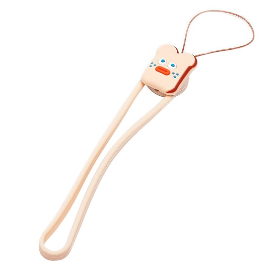 Шнурок на руку силиконовый (beige)