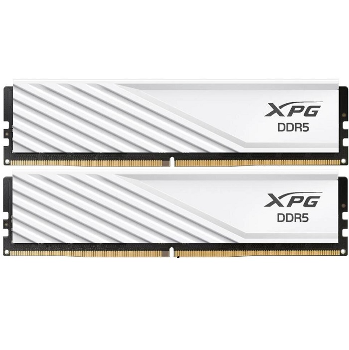 Оперативная память DDR5 32Gb (2x16GB) XPG Lancer Blade, 5600MHz, CL46, DIMM, с радиаторами, белый (AX5U5600C4616G-DTLABWH)
