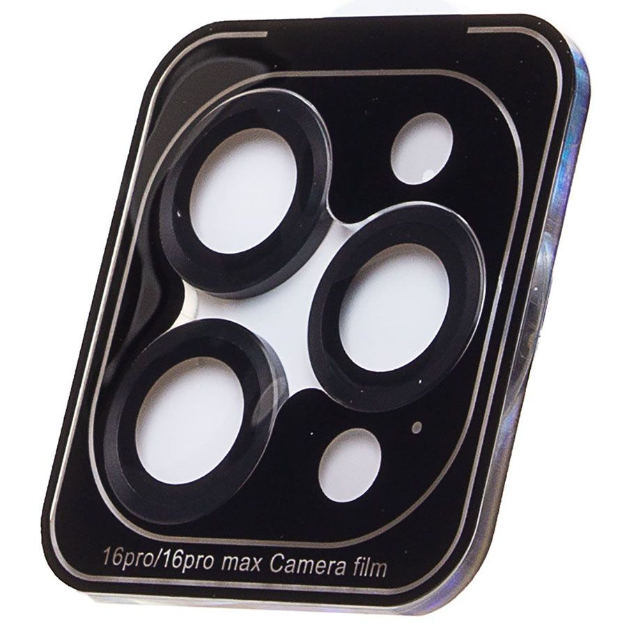 Противоударное стекло для камеры CG02 для iPhone 16 Pro (black) (234592)