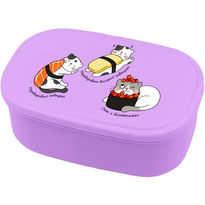 Ланчбокс "Котосуши" 140x96x56 мм, 450 мл УТМ01487869