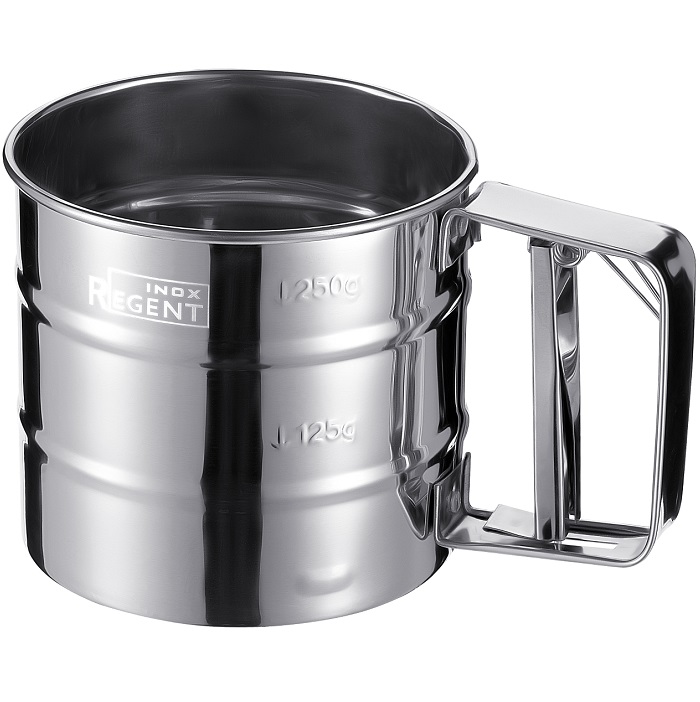 Сито механическое REGENT Linea PRESTO 93-AC-PR-04.3, для сыпучих продуктов 9,5х10,5 см, (нерж. сталь)