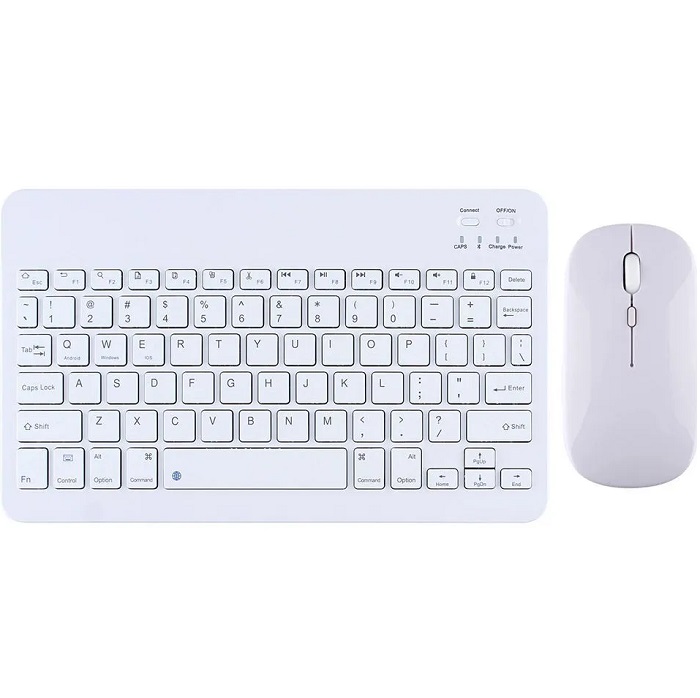 Клавиатура+мышь БП KIT белая