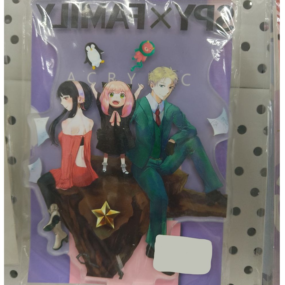 Акриловый стенд (13-15см) 2D Семья шпионов, № 000000