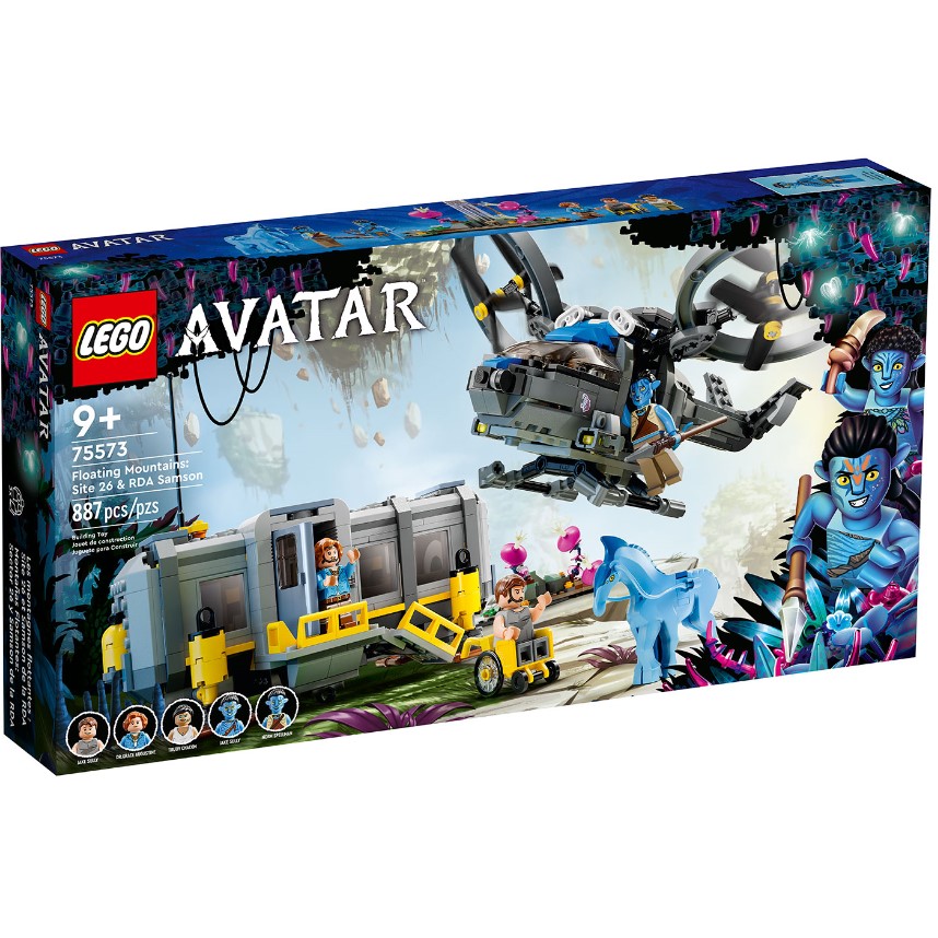 Конструктор LEGO Avatar 75573 Парящие горы: Зона 26 и RDA
