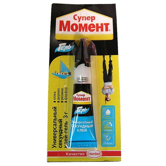 Клей МОМЕНТ СУПЕР ГЕЛЬ 3 Г