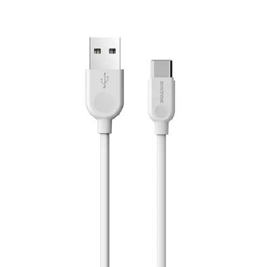 Кабель USB <--> Type-C  3.0м BOROFONE BX14 белый