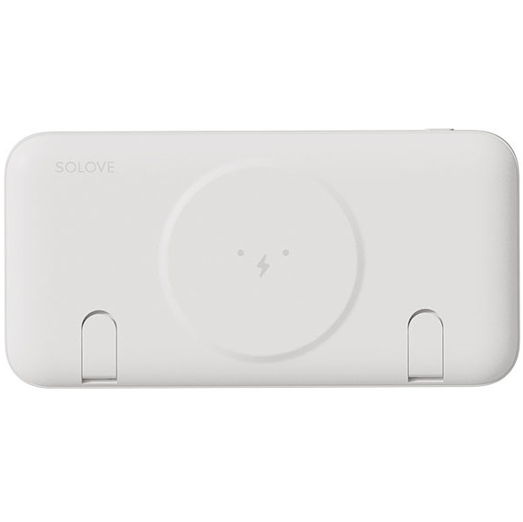 Внешний АКБ XIAOMI Power Bank SOLOVE 10000mAh MagSafe 20W QC 3.0 3A USB/Type-C (W10 White RUS)