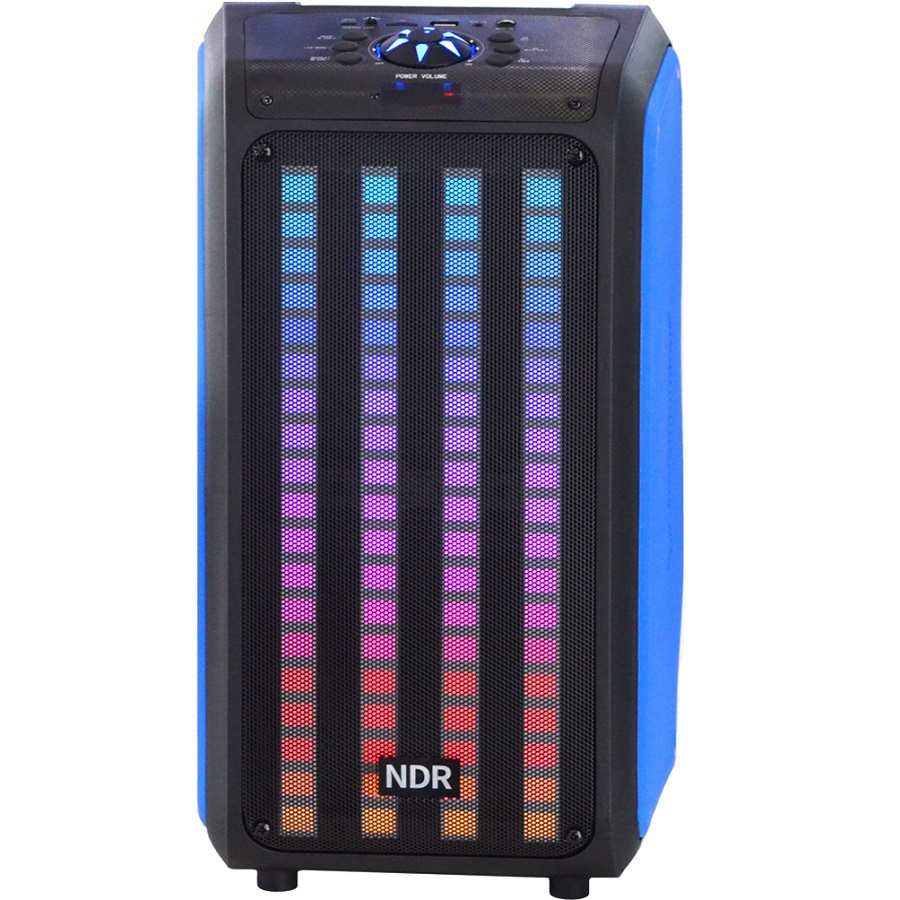 Колонка портативная NDR-Q69, Bluetooth, 40Вт, пульт, микрофон, черная
