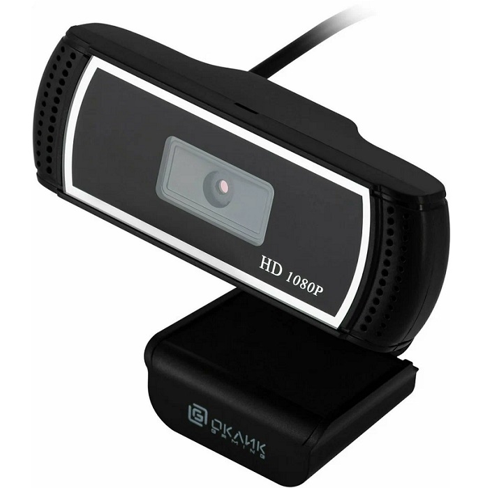 Веб-камера OKLICK OK-C013FH черный