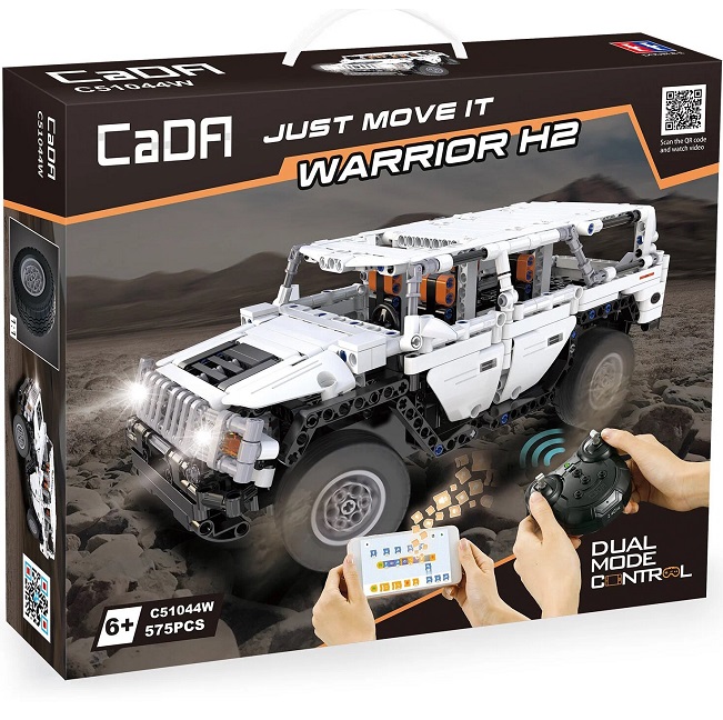 Конструктор CADA радиоуправляемый «Внедорожник», 575 деталей, 2 варианта управления