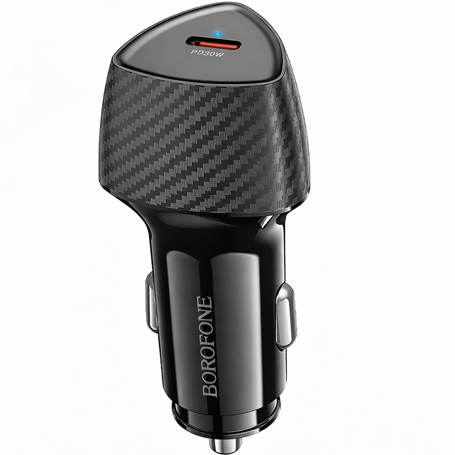 Авто ЗУ 1Type-C Borofone BZ31B, черный, PD30Вт