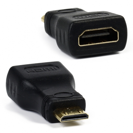 Переходник HDMI >-->miniHDMI прямой  (A115)