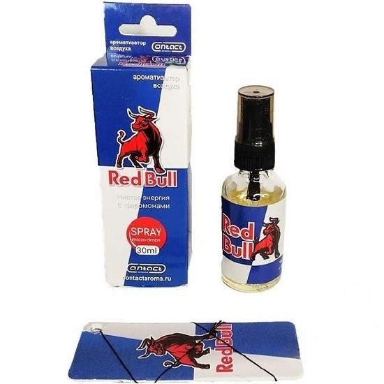 Ароматизатор CONTEX Red Bull, спрей + сухой 30мл