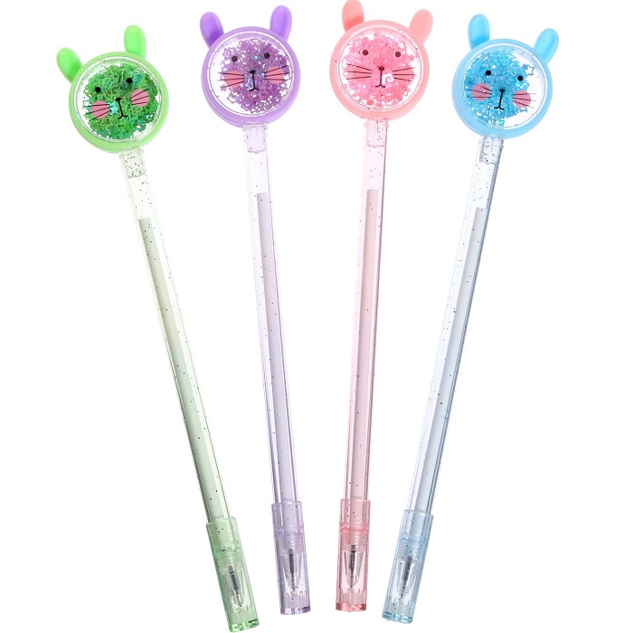 Ручка-прикол Calligrata "Блеск мышка", гелевая, МИКС 5289591