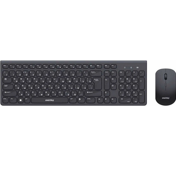 Клавиатура+мышь БП SMARTBUY ONE 250288AG черный (SBC-250288AG-K)