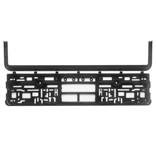 Рамка номерного знака AVS JT JRN-01 (черная)