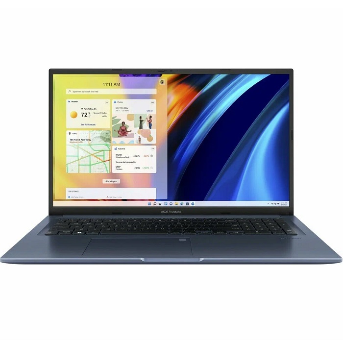 Ноутбук 17.3" Asus VivoBook 17X K1703ZA-AU171(Intel Core i5-12500H/ 16GB/ SSD 512GB/ DOS) (90NB0WN2-M00750), blue
