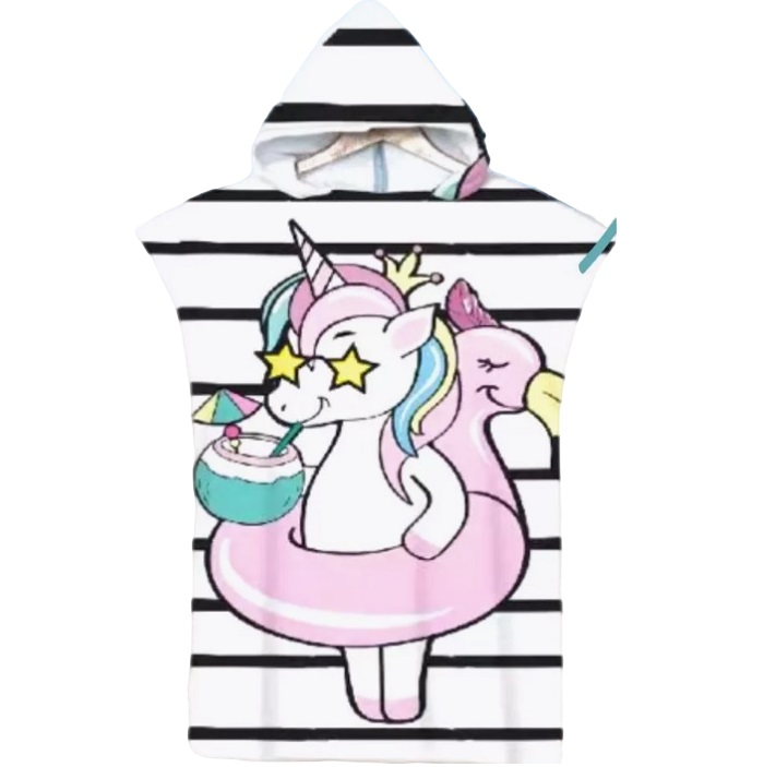 Пончо детское "Единорожка"