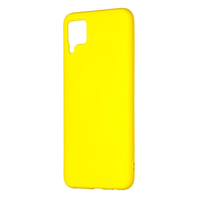 Задняя накладка PERO LIQUID SILICONE для Realme C20/C11 (2021) желтый