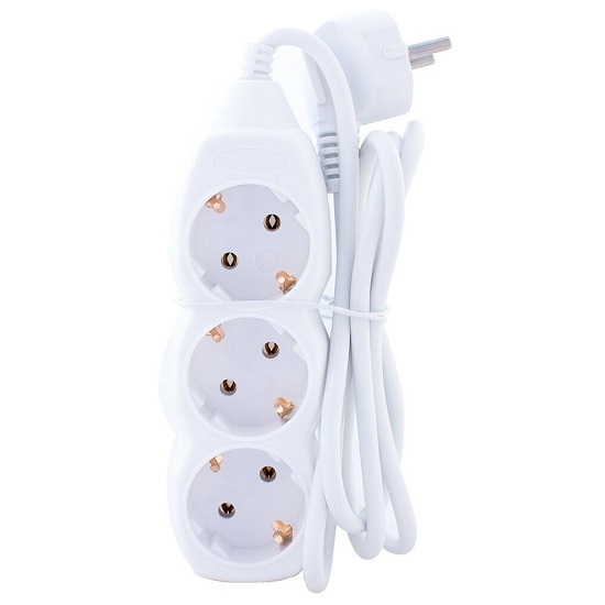 Сетевой удлинитель  1.5м СТАРТ S 3x1-Z, 3 розетки