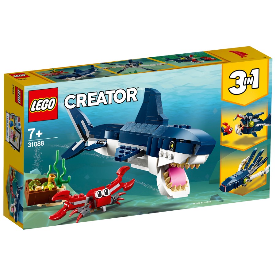 Конструктор LEGO Creator 31088 Обитатели морских глубин