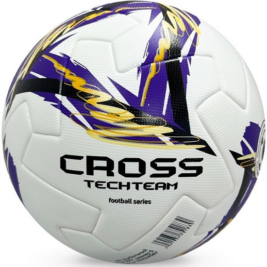 Мяч футбольный TECH TEAM CROSS размер 5