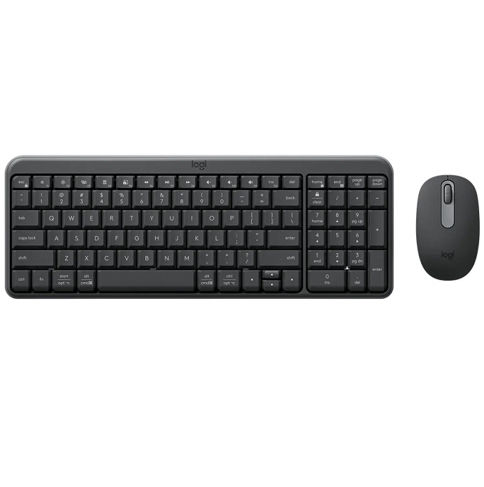 Клавиатура+мышь LOGITECH MK250 GRAPHITE